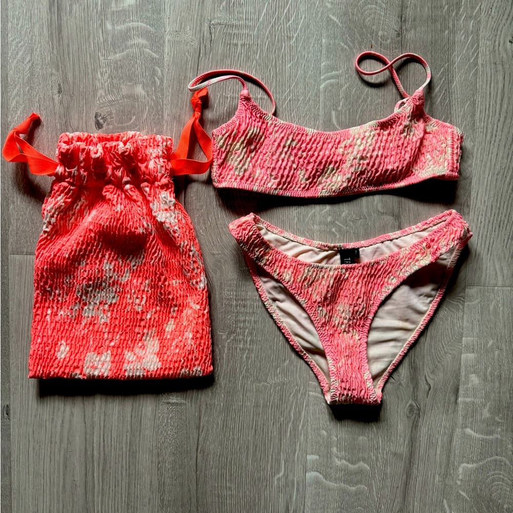 ORANGE TRIANGL SET🍊✴️